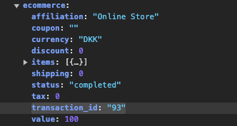 Screenshot showing to create a data layer variable in Google Tag Manager.